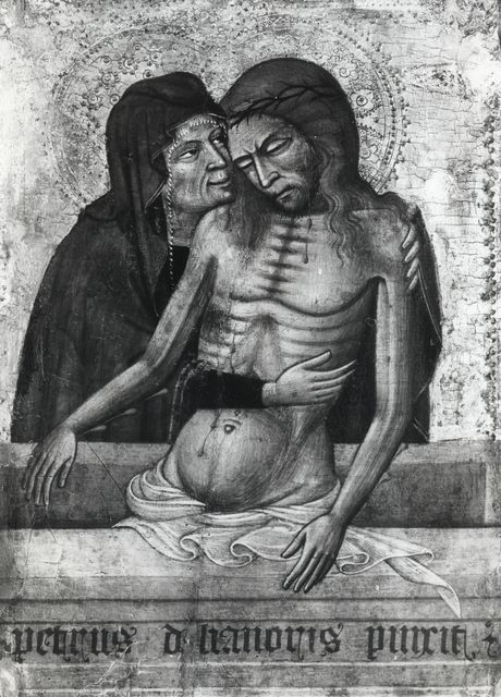 Anonimo — Lianori Pietro di Giovanni - sec. XV - Pietà — insieme